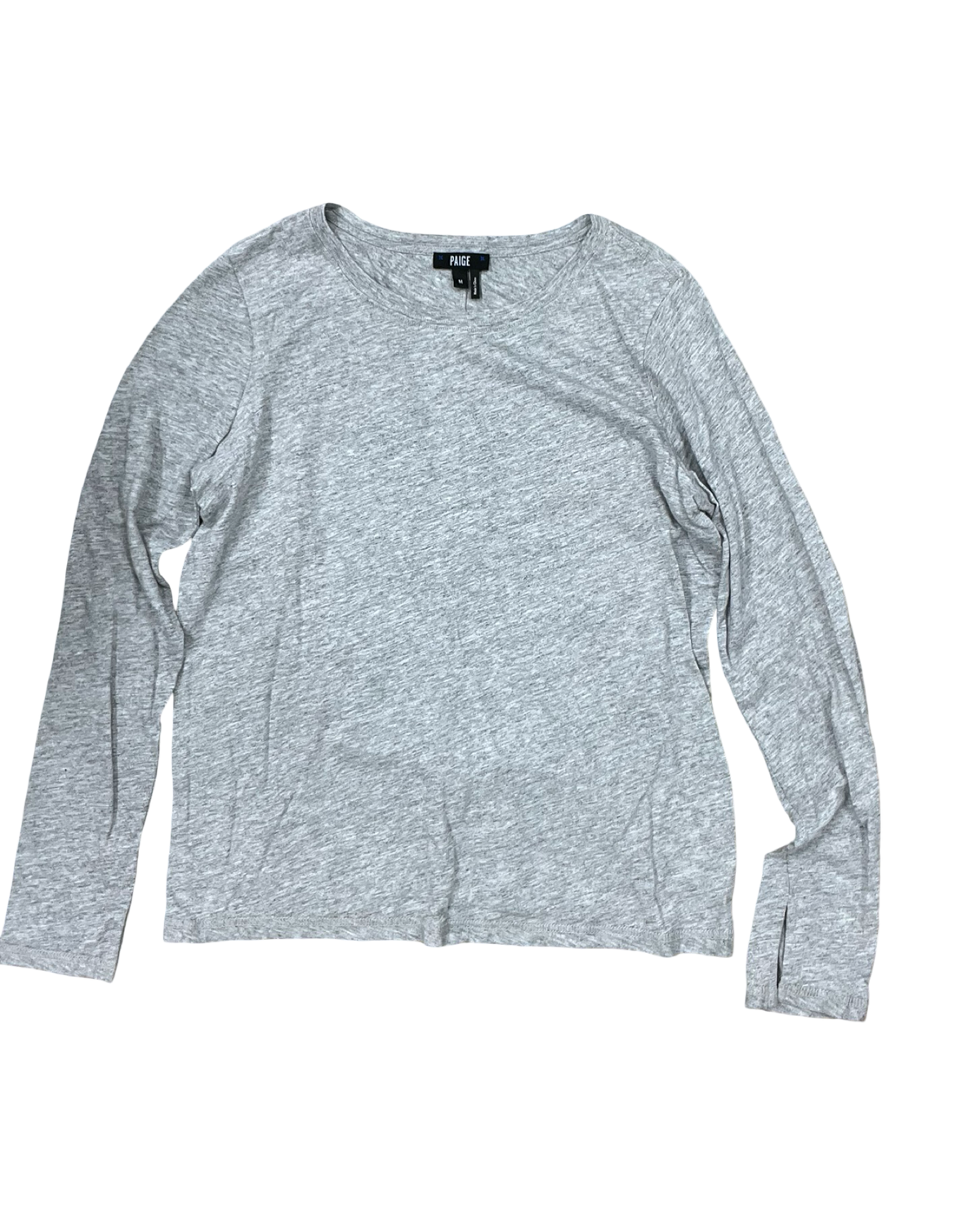 Top Ls Basic By Paige In Grey, Size:M