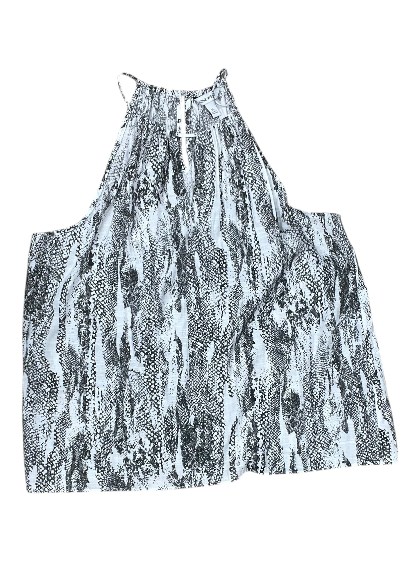 Top Sleeveless By Nine West In Multi, Size:Xl