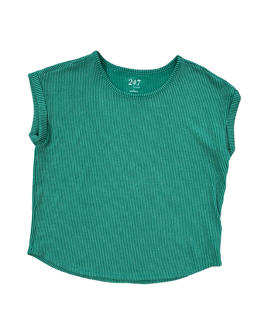 Top Sleeveless By Maurices In Green, Size:L