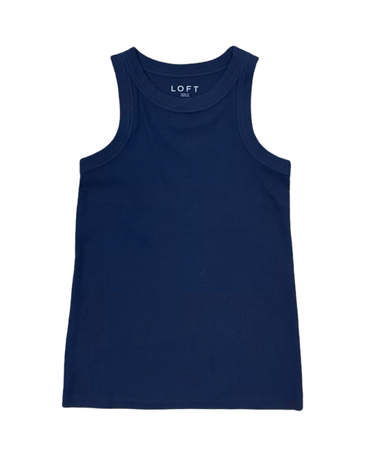 Tank Top By Loft In Navy, Size:M
