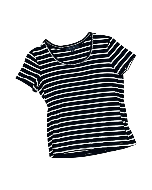 Top Ss By Tommy Hilfiger In Navy, Size:S