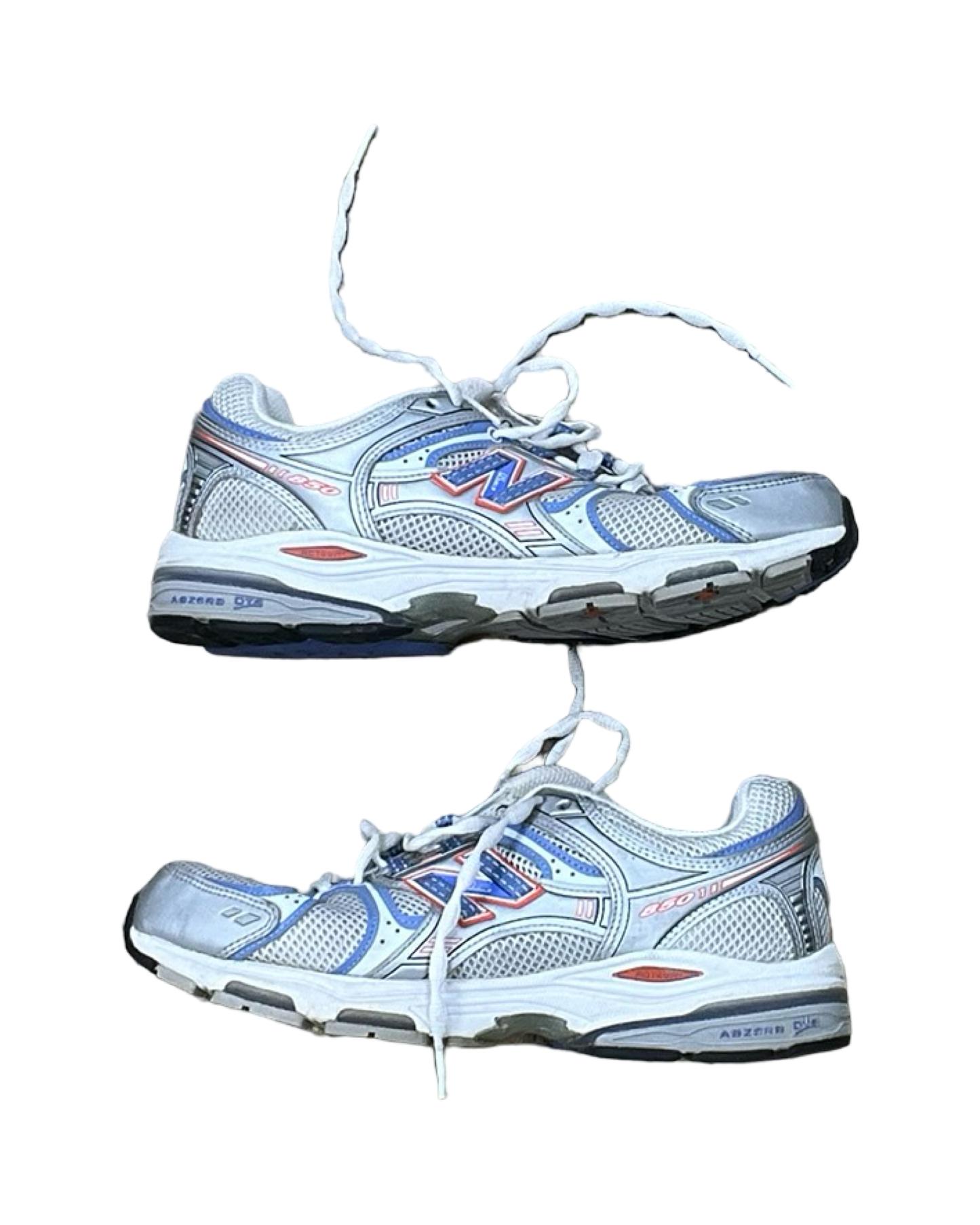 Shoes Athletic By New Balance In Grey & White, Size:8.5