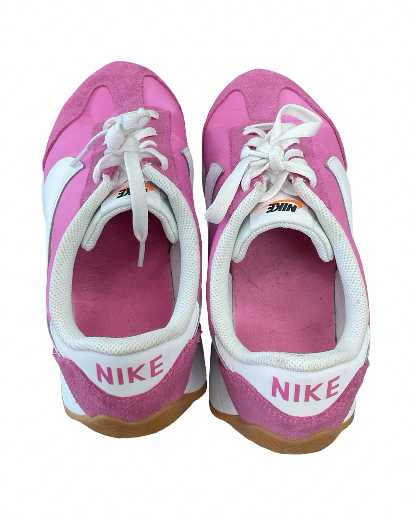 Shoes Athletic By Nike In Pink & White, Size:10.5