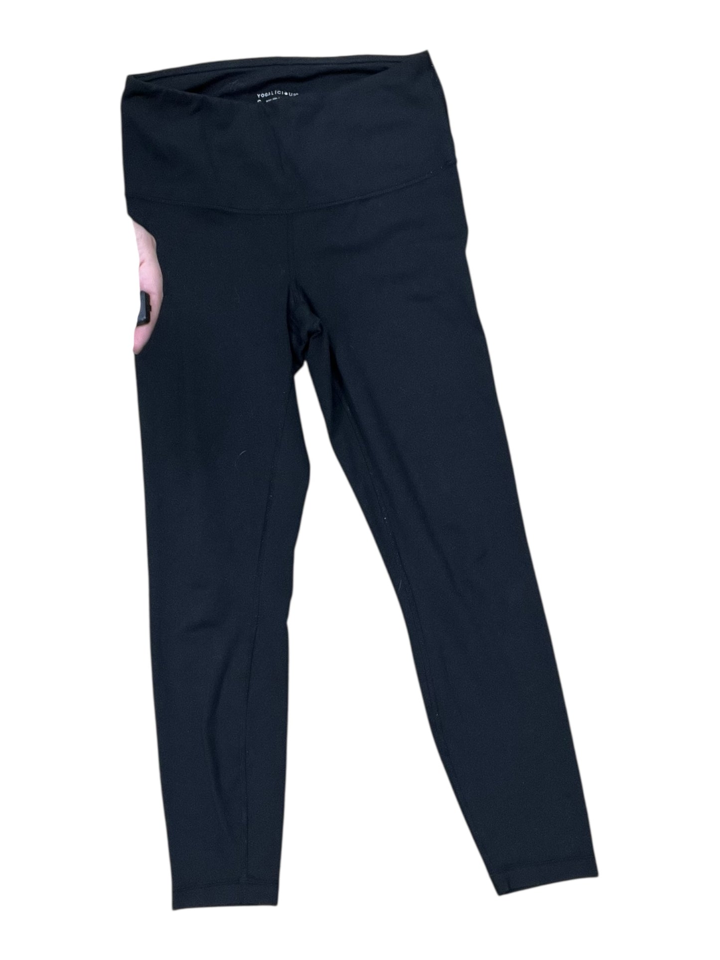 Athletic Leggings By Yogalicious In Black, Size:S