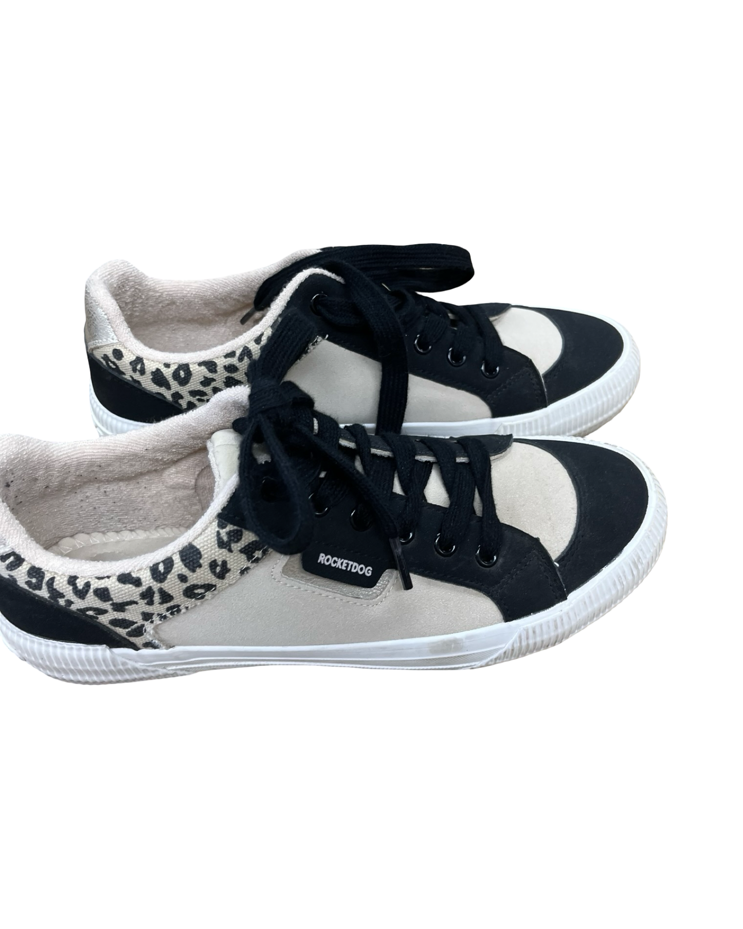 Shoes Athletic By Rocket Dogs In Black & Tan, Size:10