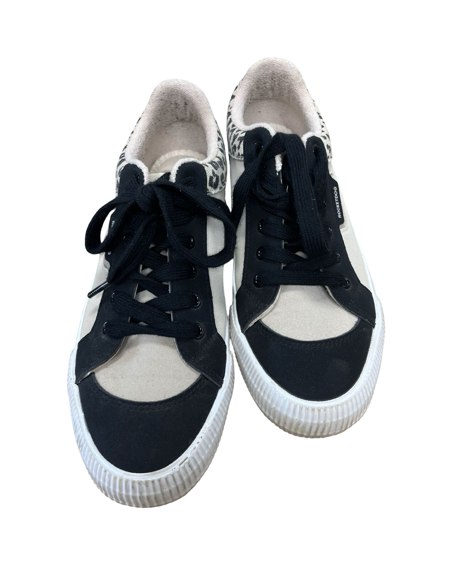 Shoes Athletic By Rocket Dogs In Black & Tan, Size:10