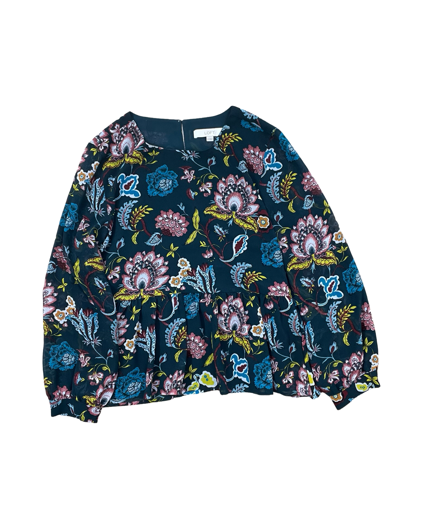 Top Ls By Loft In Green, Size:L
