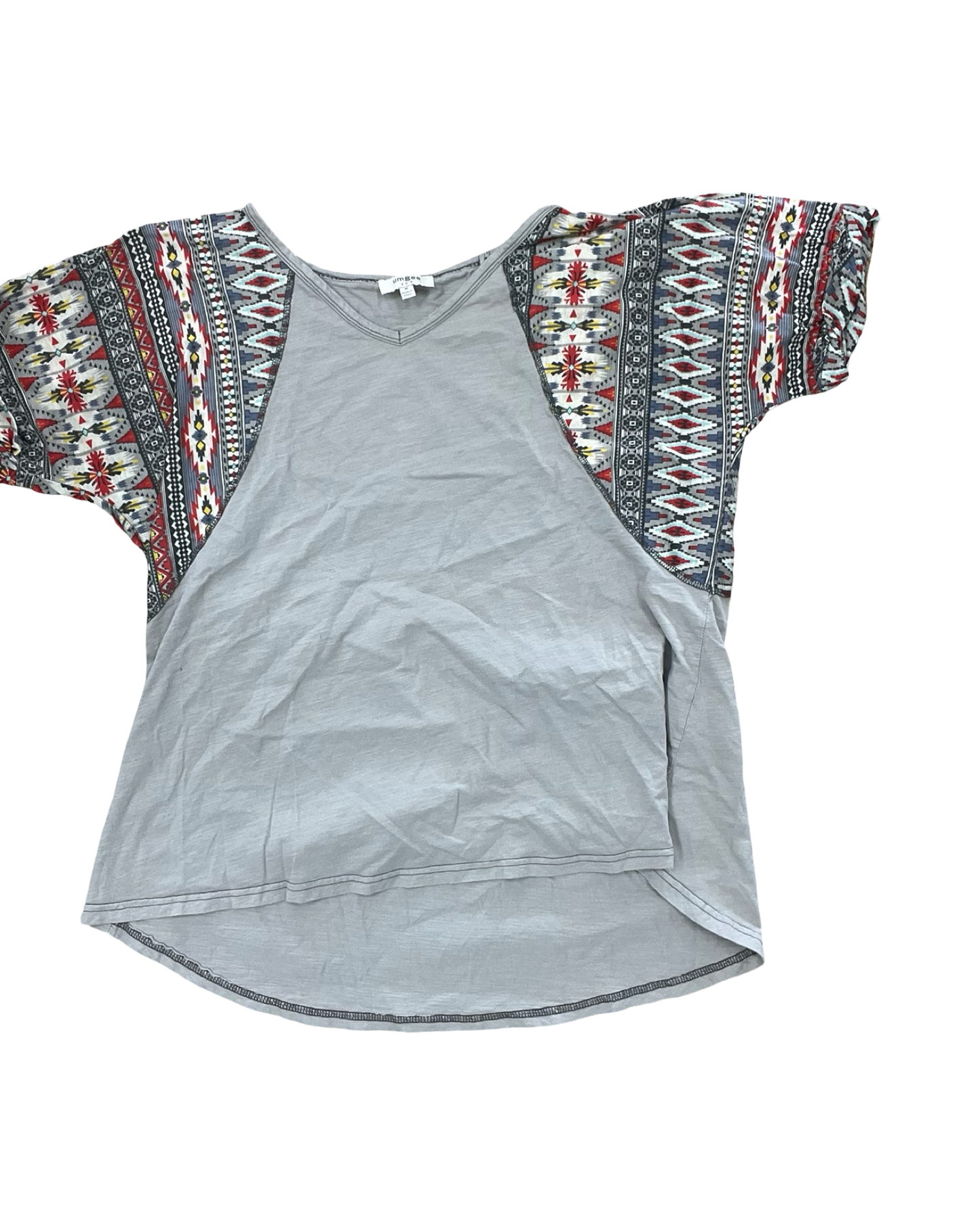 Top Ss By Uniform In Grey, Size:M
