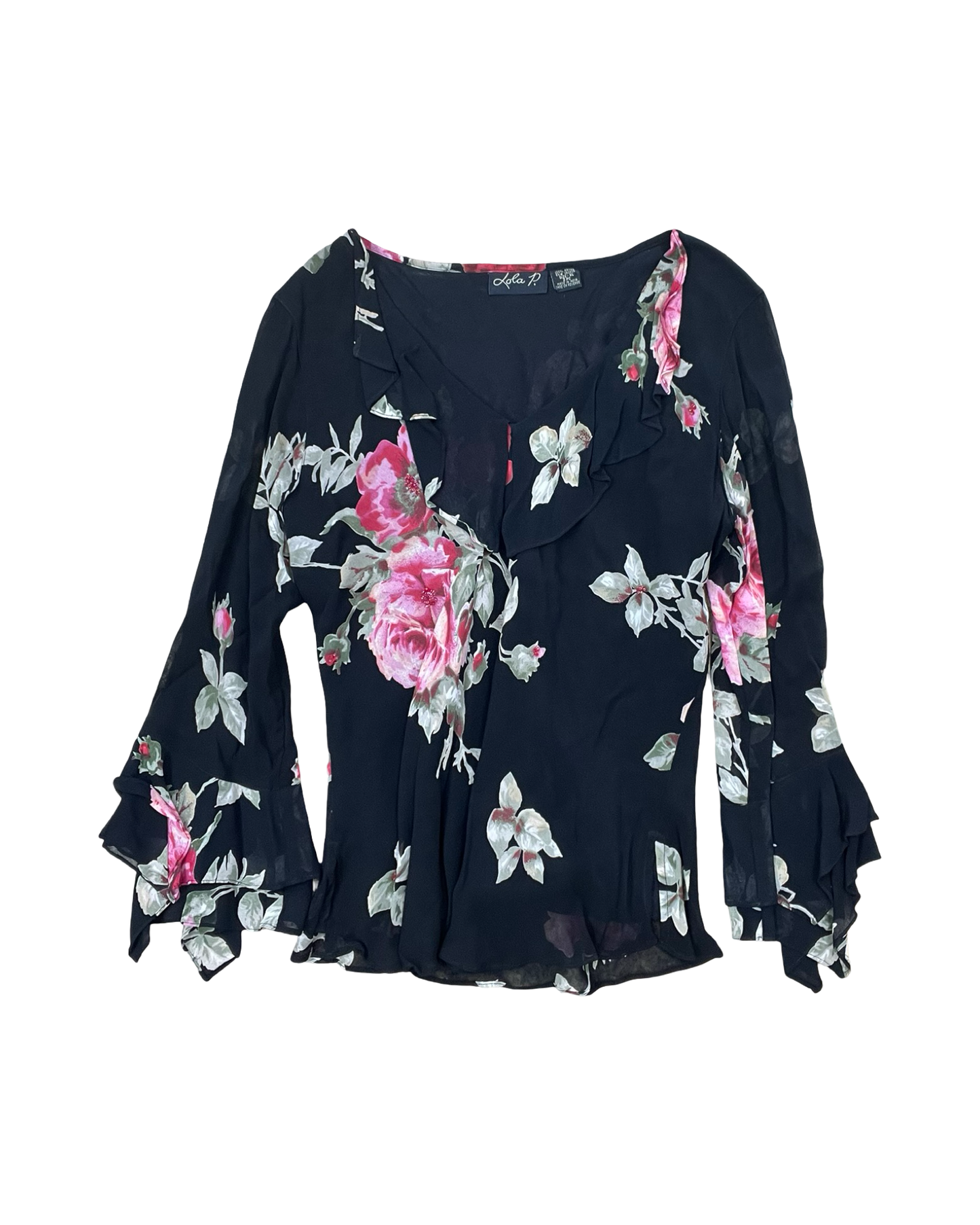 Top Ls By Clothes Mentor In Black, Size:Xl