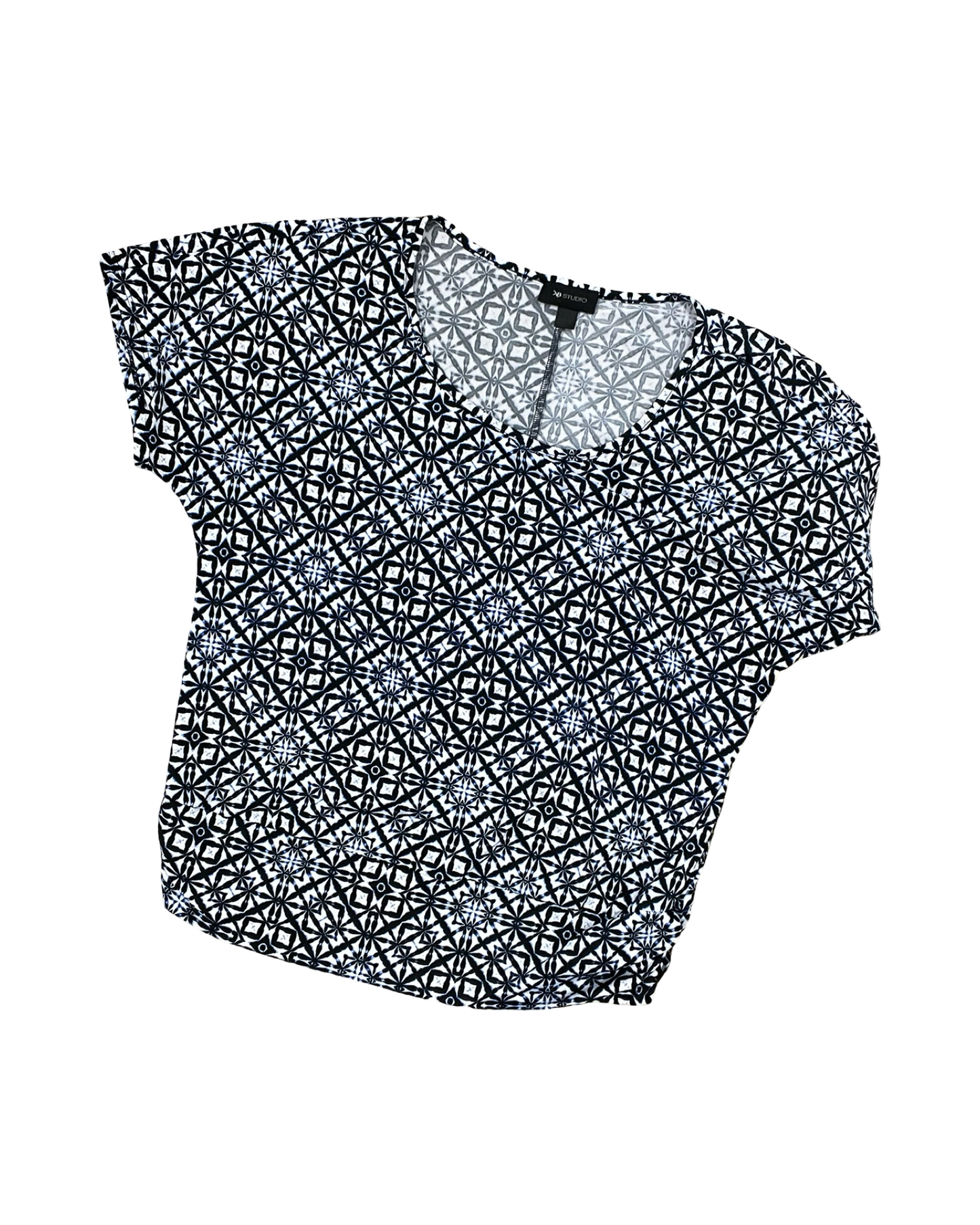 Top Ss By Ab Studio In Blue & White, Size:L