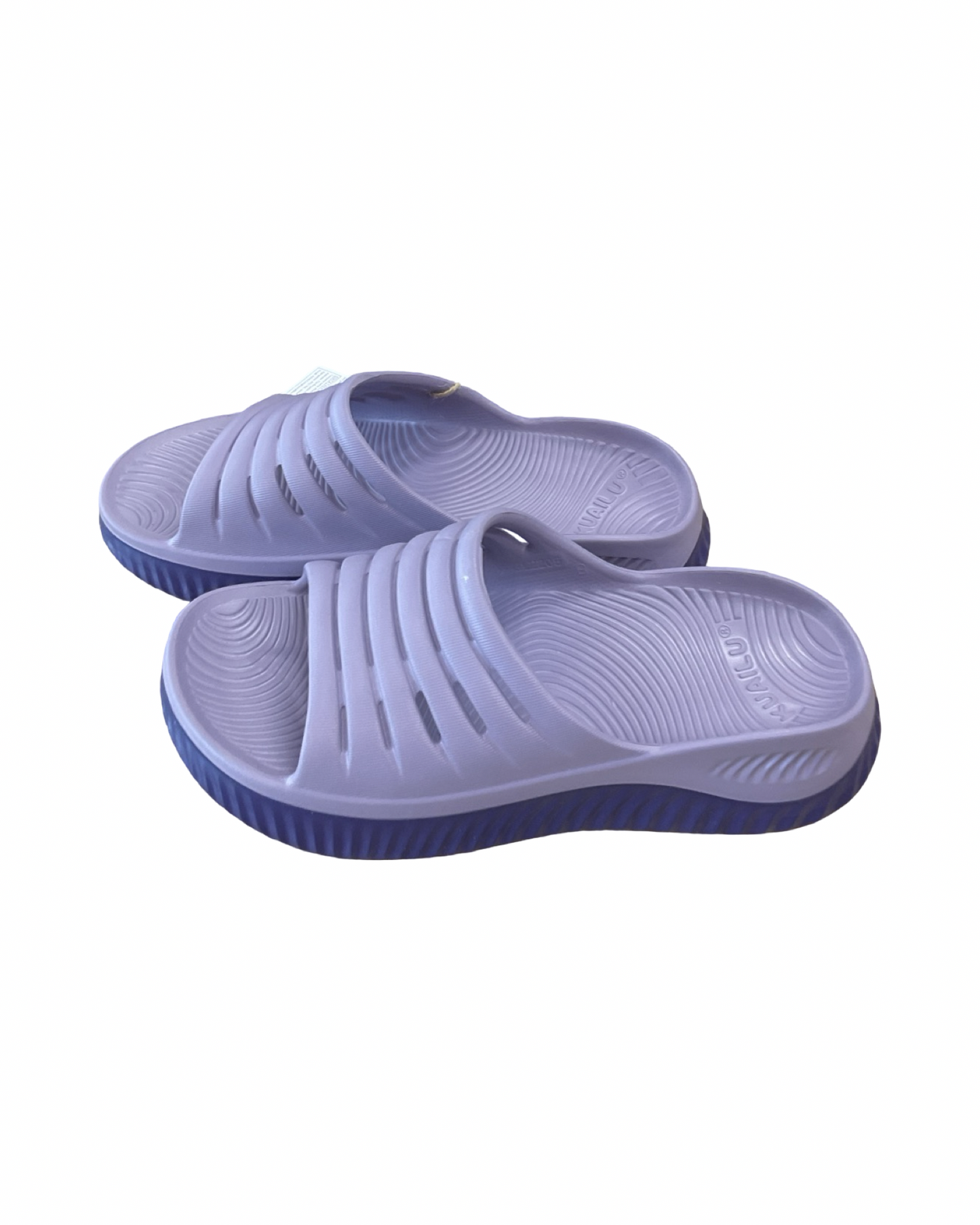 Shoes Flats By Clothes Mentor In Purple, Size:7.5