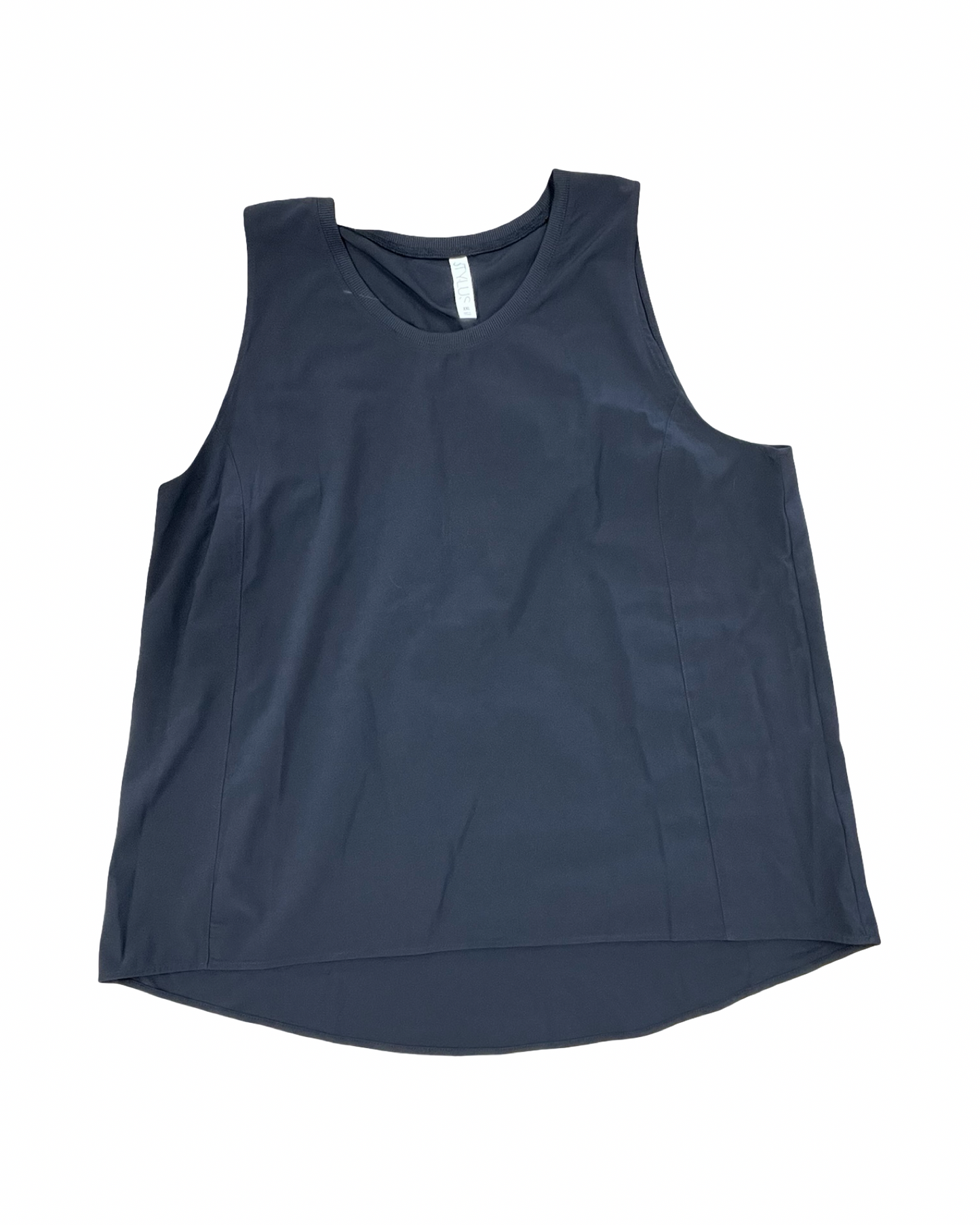 Top Sleeveless By Stylus In Blue