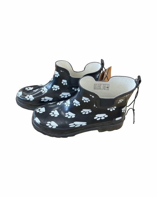 Boots Rain By Clothes Mentor In Black, Size:9