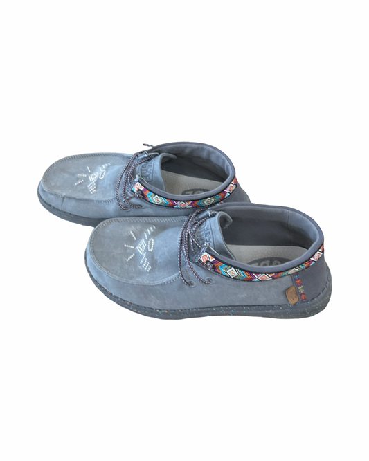 Shoes Sneakers By Hey Dude In Grey, Size:7