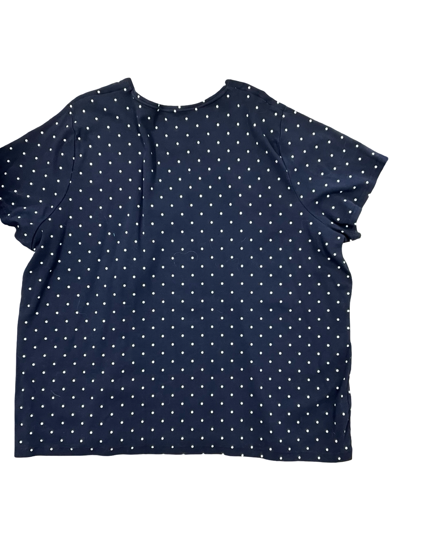 Top Ss By Croft And Barrow In Navy, Size:4X