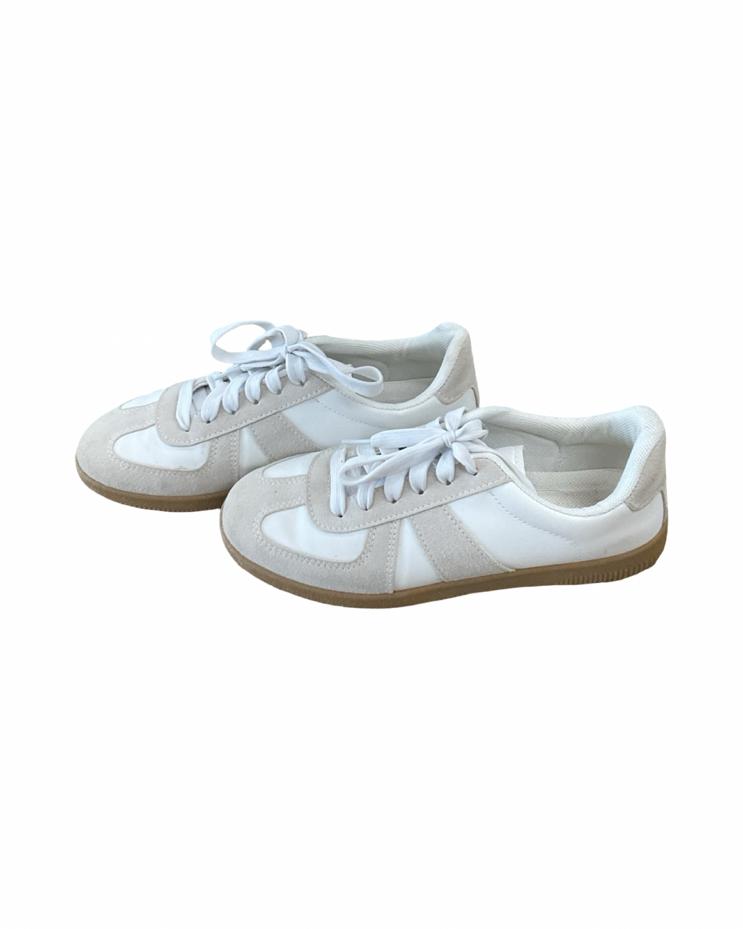 Shoes Sneakers By Madden Girl In Tan & White, Size:7