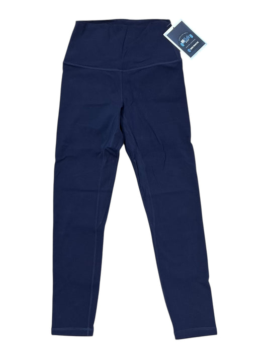 Athletic Leggings By Clothes Mentor In Navy, Size:M