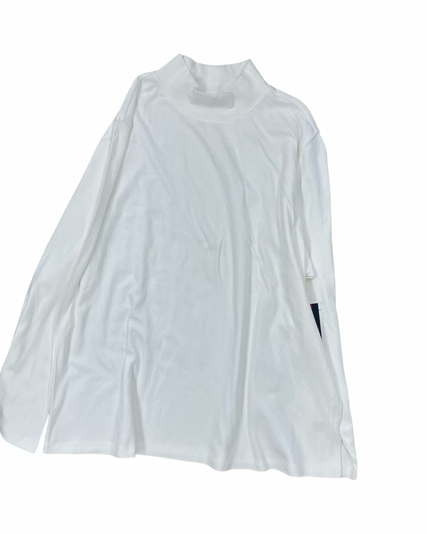 Top Ls By Made For Life In White, Size:2X