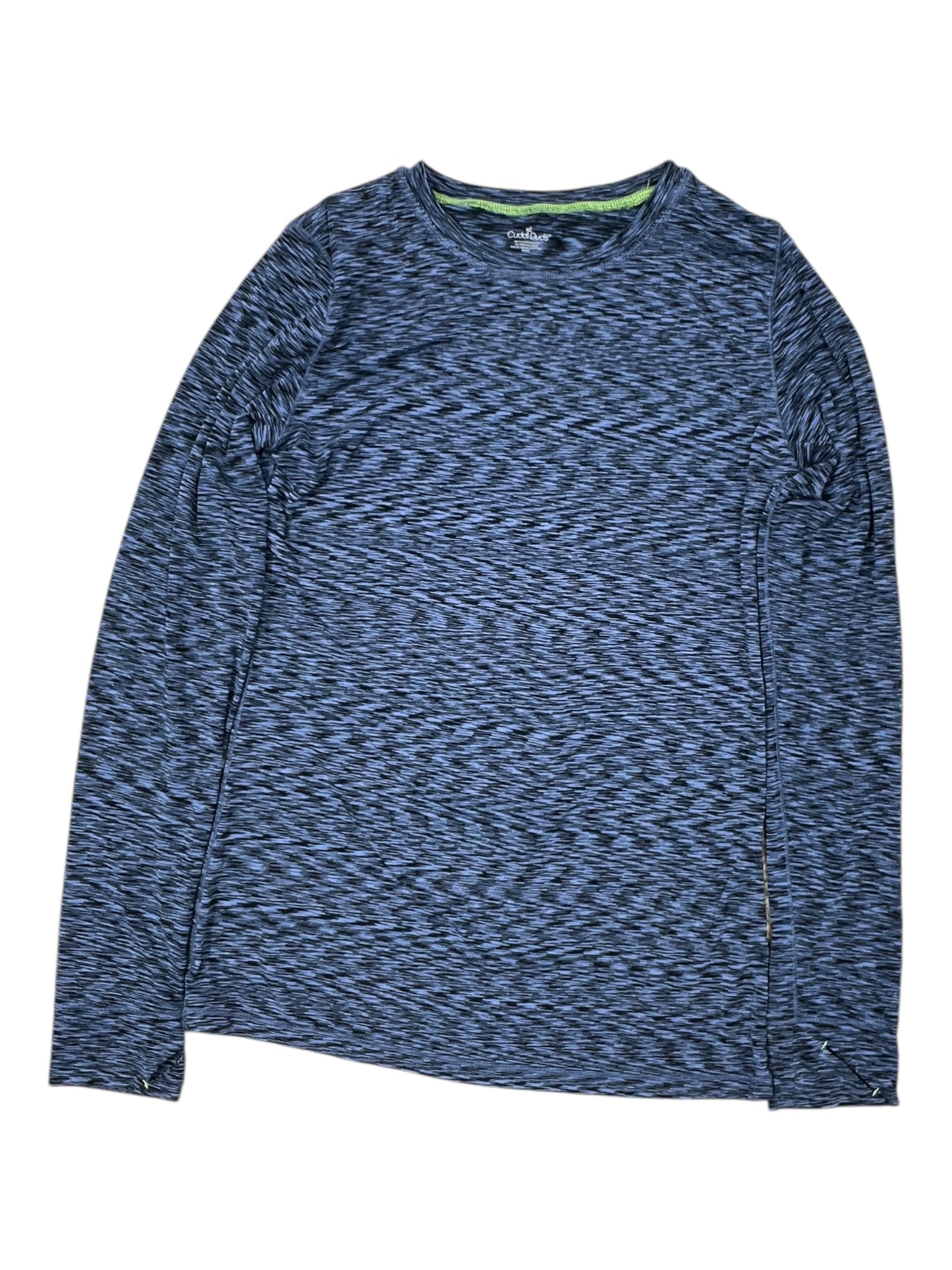 Top Ls By Cuddl Duds In Navy, Size:M