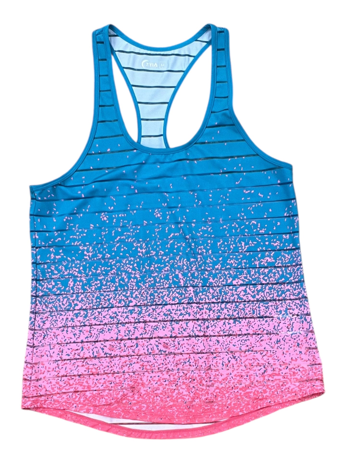 Athletic Tank Top By Zyia In Blue, Size:M