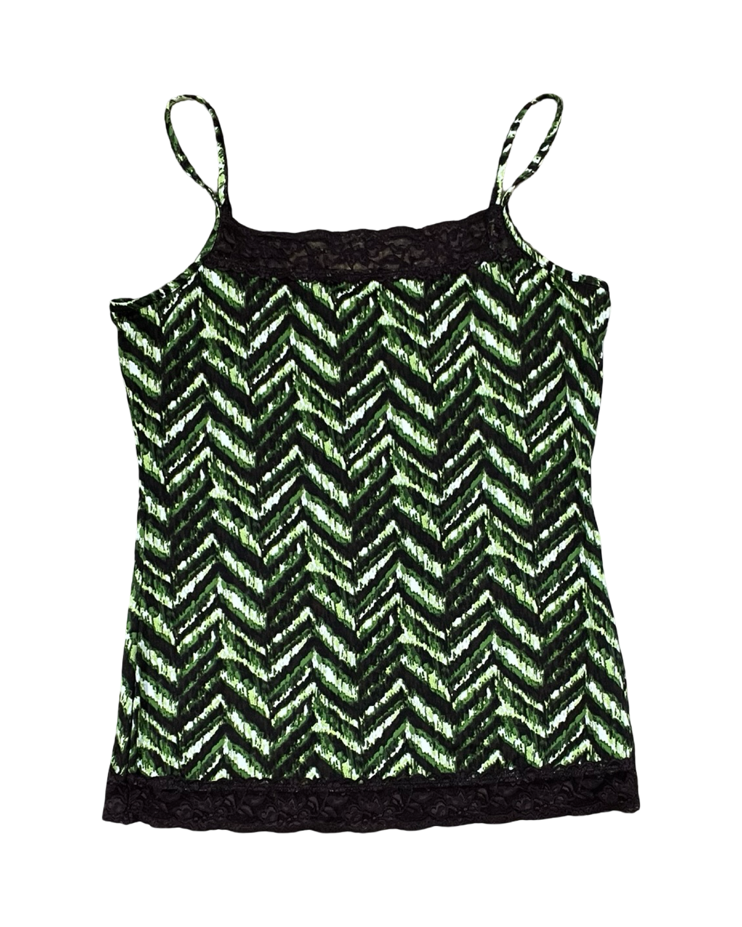 Top Cami By Maurices In Brown & Green, Size:L
