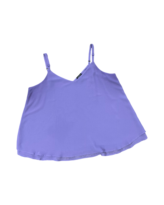 Top Sleeveless By Torrid In Purple, Size:L