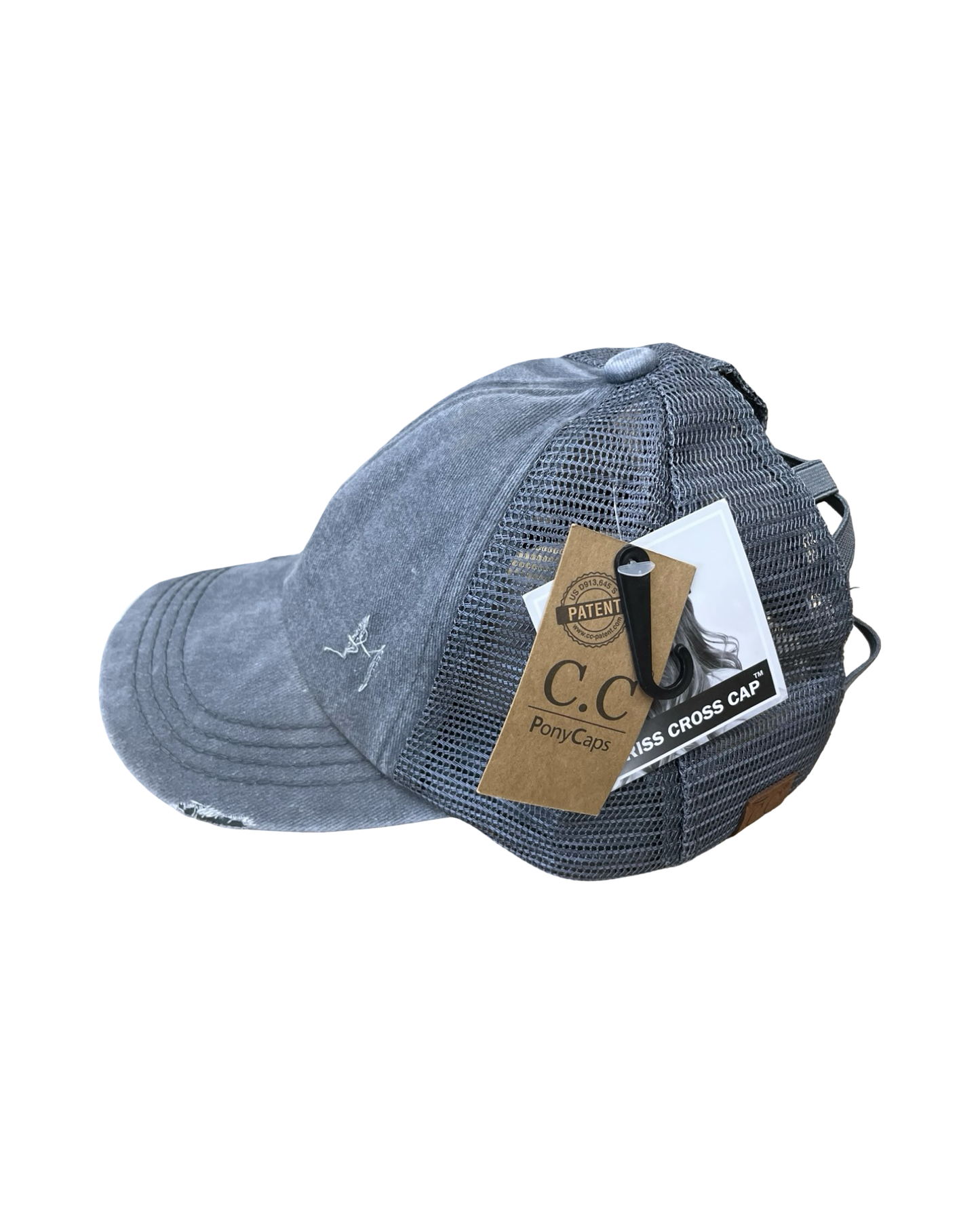 Hat Baseball Cap By Cc In Grey