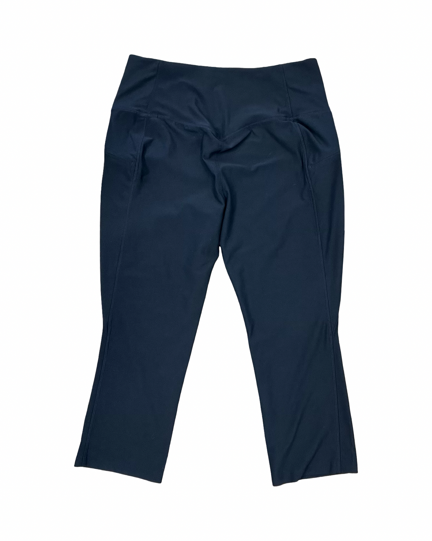 Athletic Leggings By Eddie Bauer In Black, Size:L