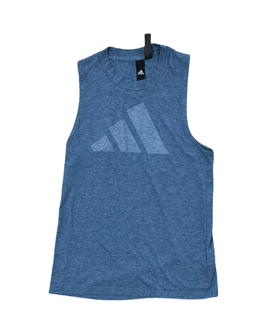 Athletic Tank Top By Adidas In Blue, Size:Xs