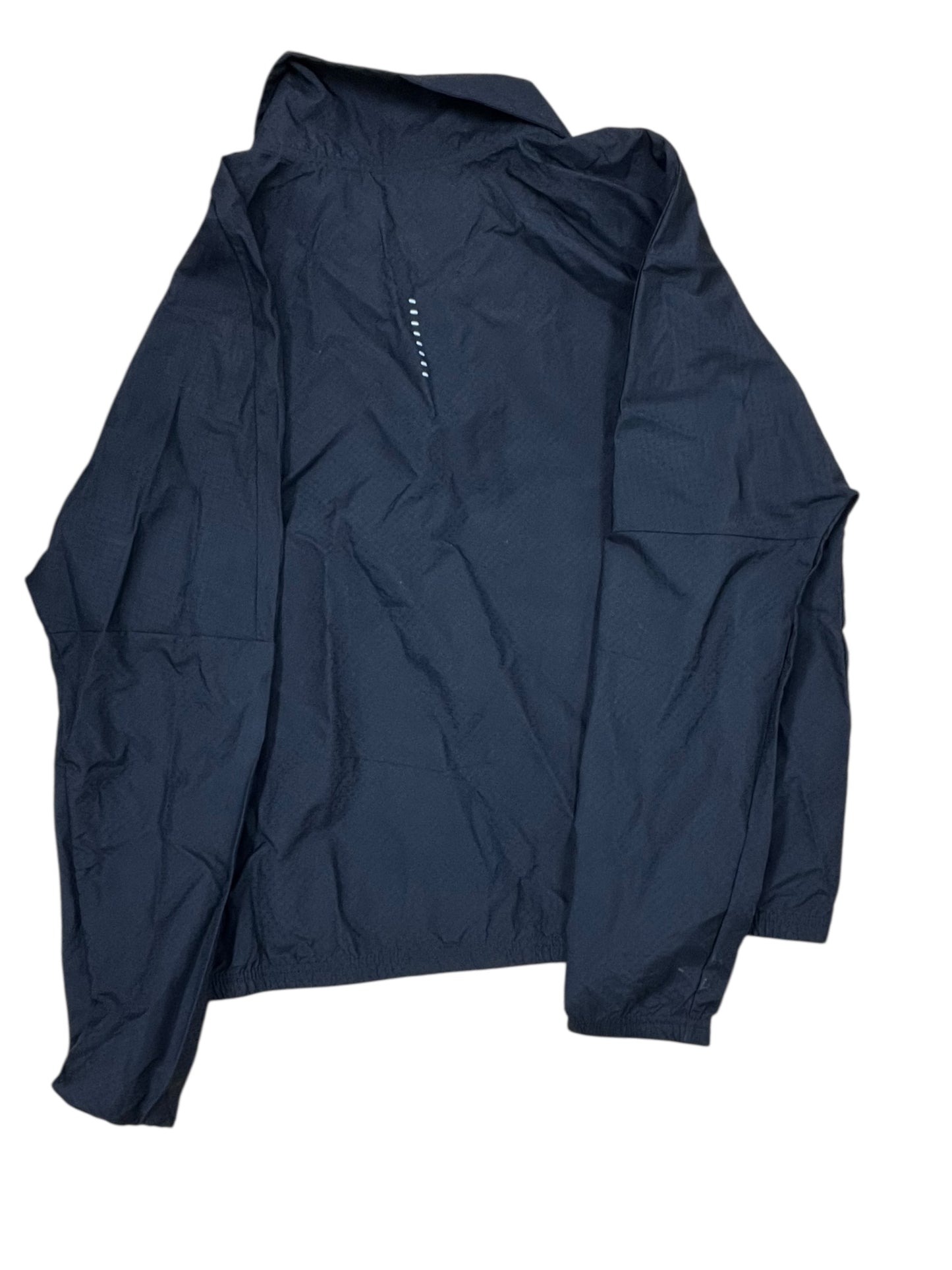 Athletic Jacket By Nike In Black, Size:L