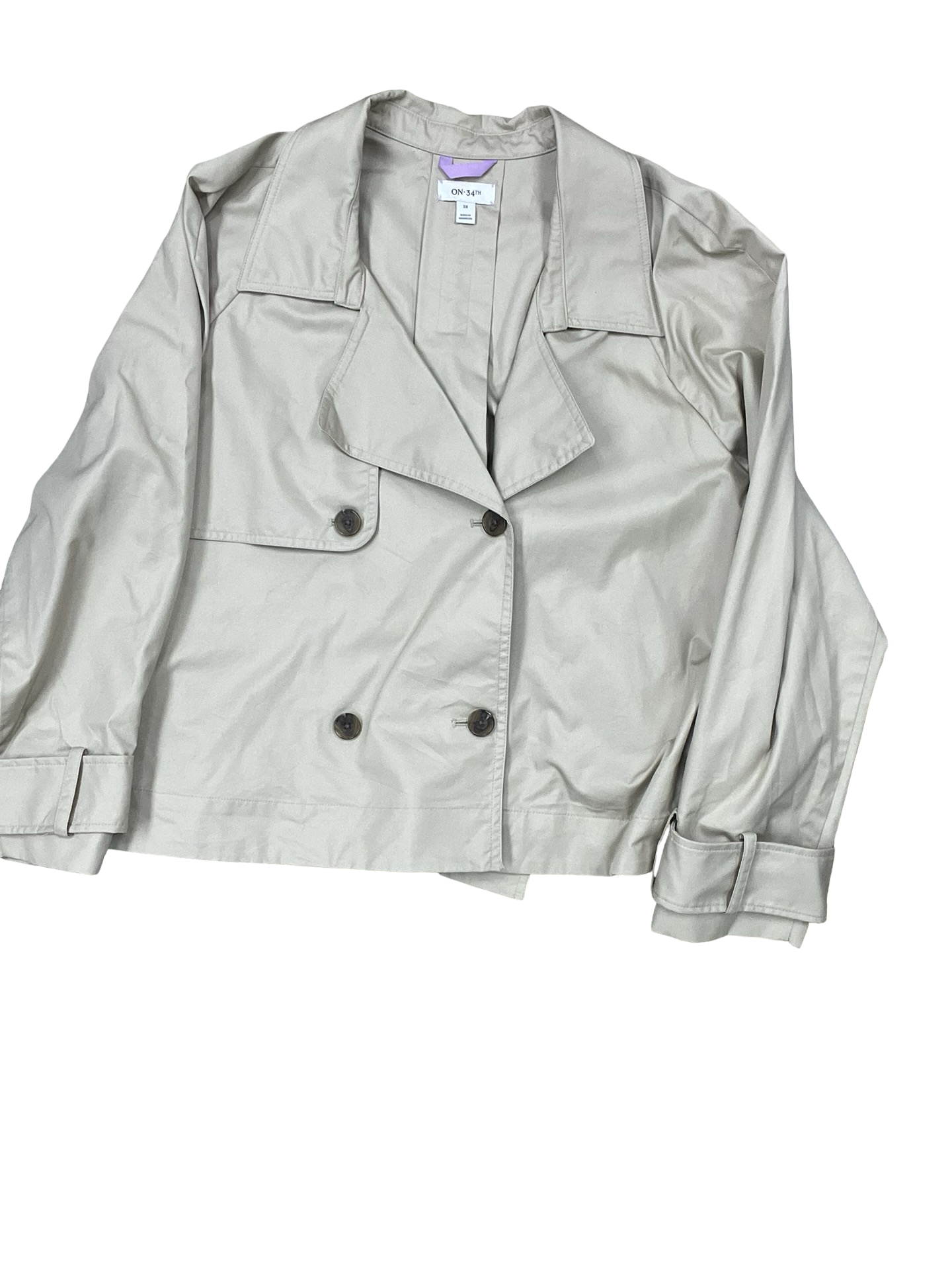 Jacket Other By On 34Th In Tan, Size:3X