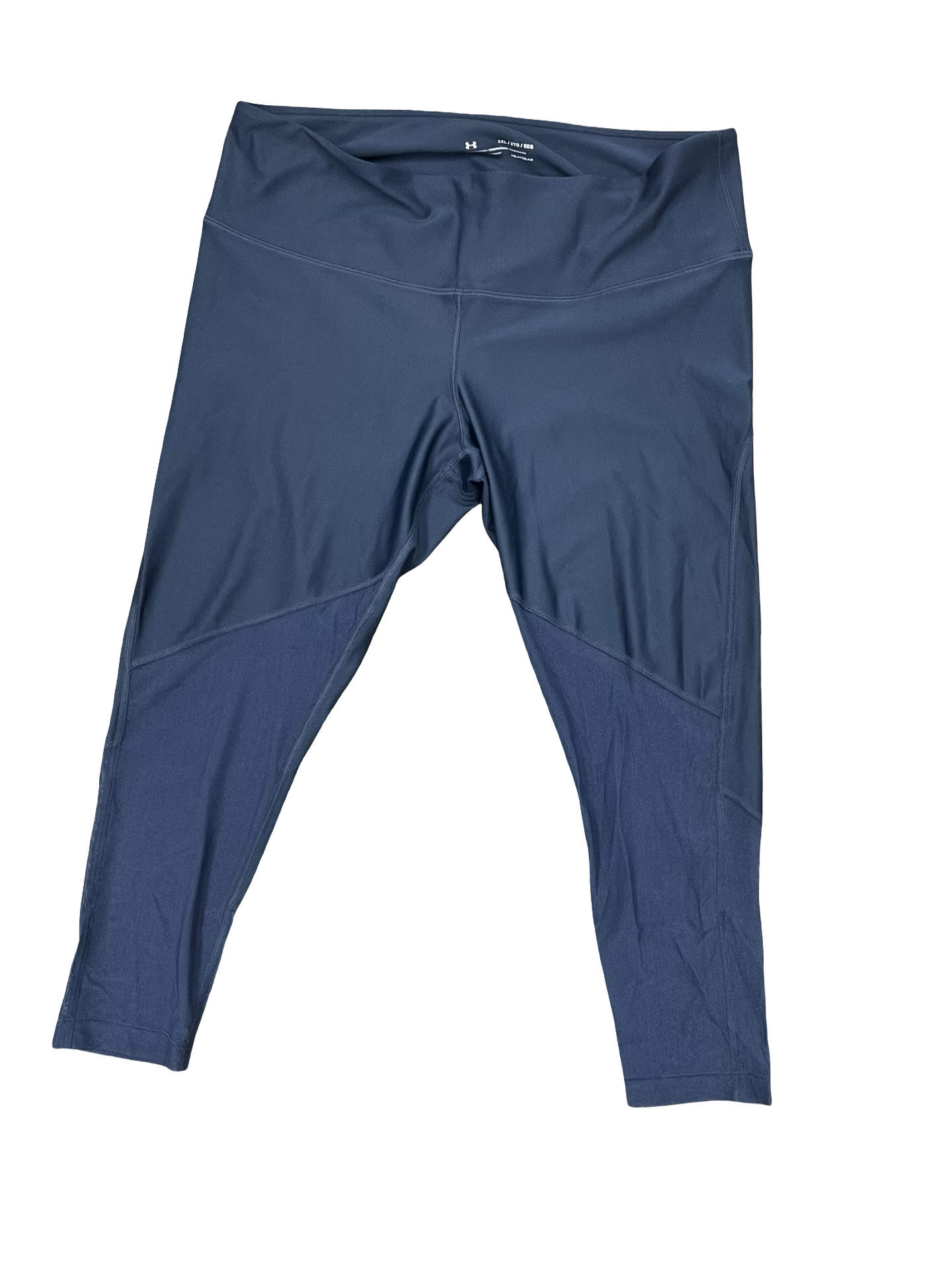 Athletic Leggings Capris By Nike In Blue, Size:2X