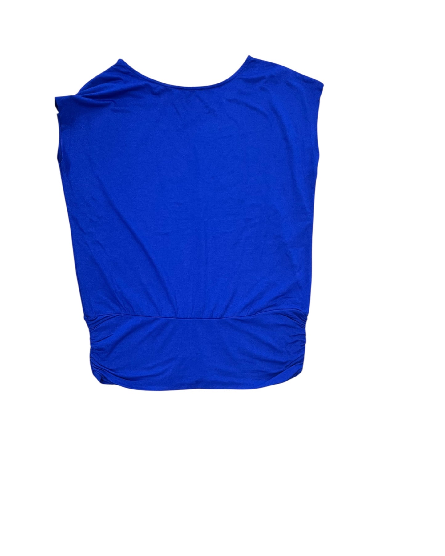 Blouse Sleeveless By New York And Co In Blue, Size:L