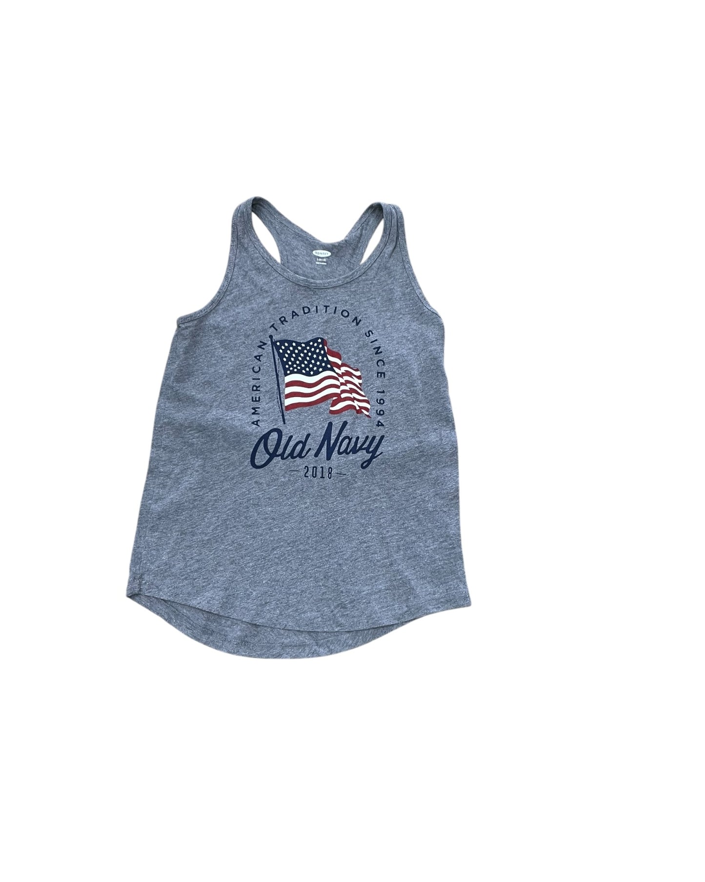 Top Sleeveless By Old Navy In Grey, Size:L