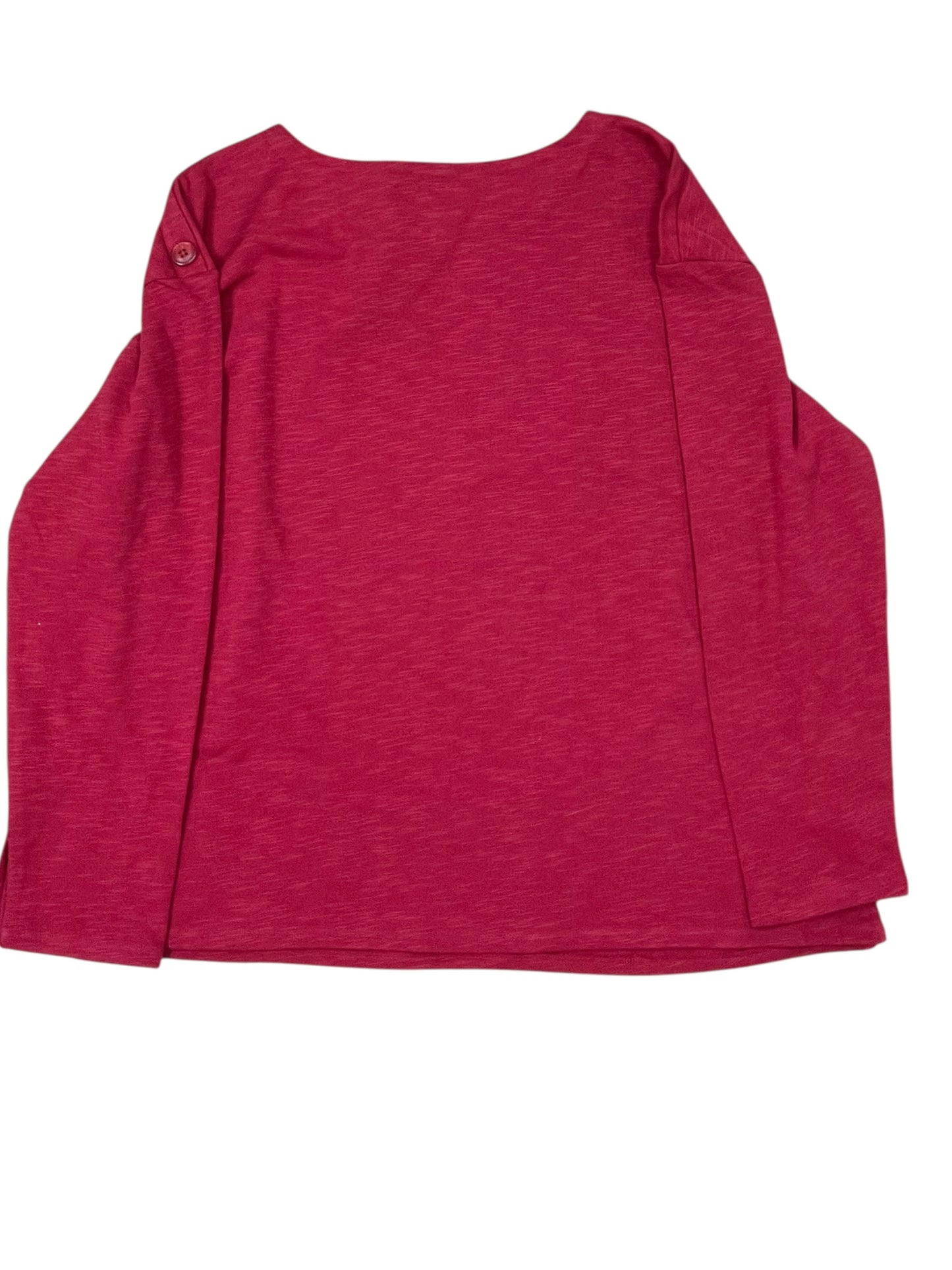 Top Ls By Christopher And Banks In Red, Size:Xlp