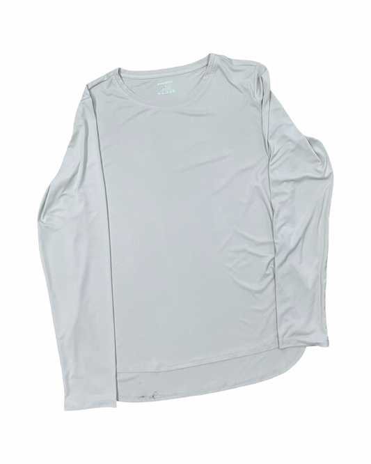 Top Ls Basic By Clothes Mentor In Beige, Size:L