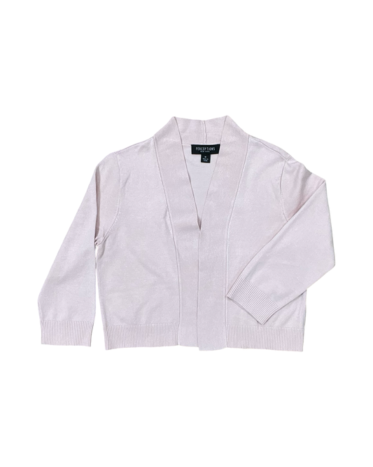 Bolero By Perceptions In Pink, Size:M