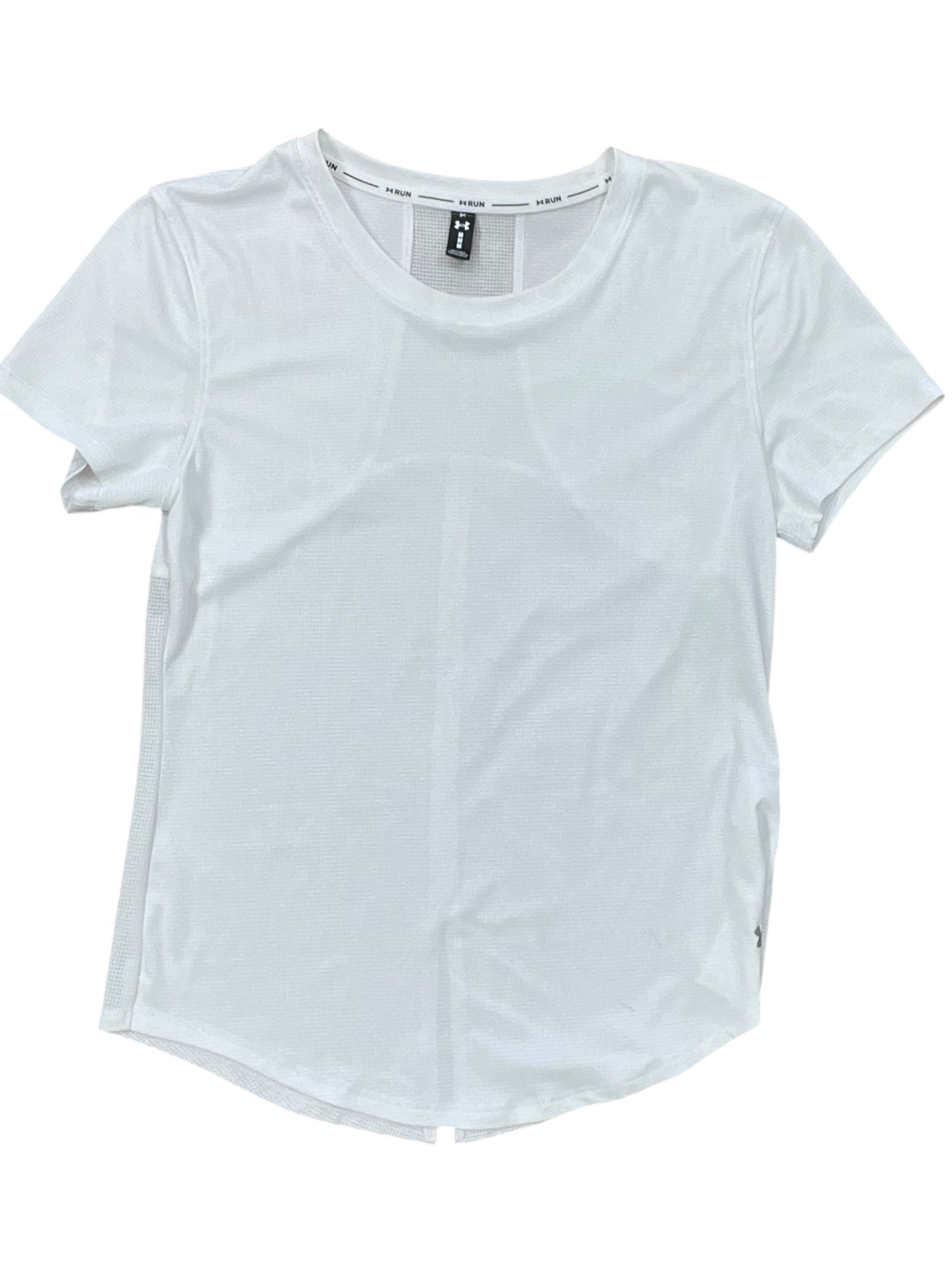 Athletic Top Ss By Under Armour In White, Size:M