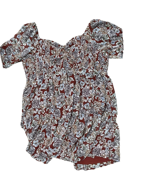 Dress Casual Short By Maurices In Orange, Size:2X