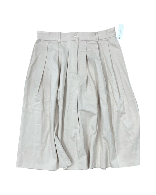 Skirt Midi By Flat White In Tan, Size:L