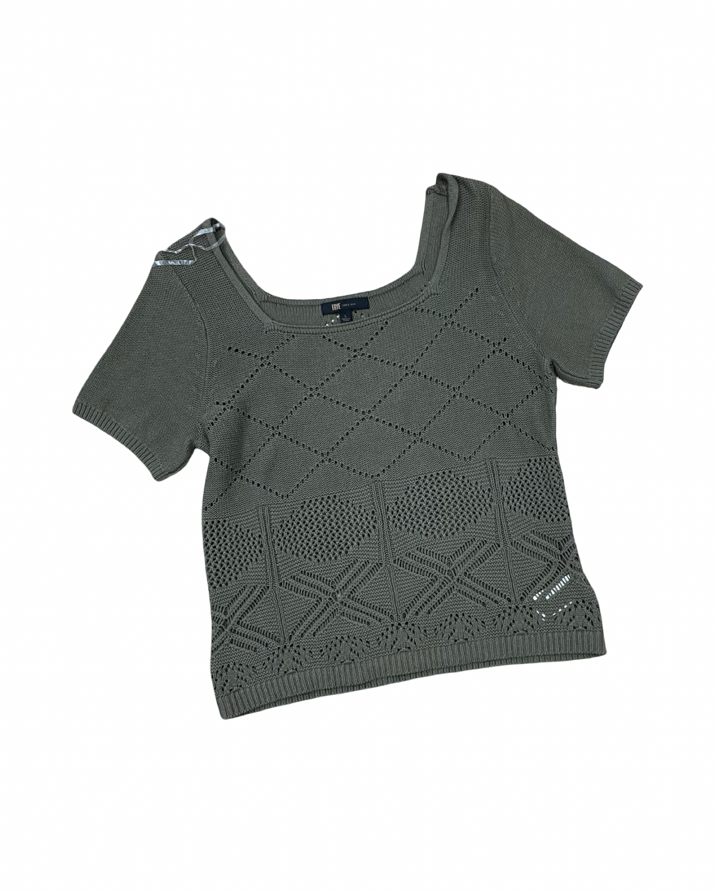 Top Ss Designer By Frye In Green, Size:L