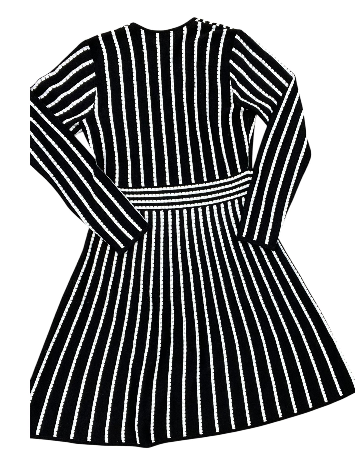 Dress Work By Calvin Klein In Black & White, Size:S