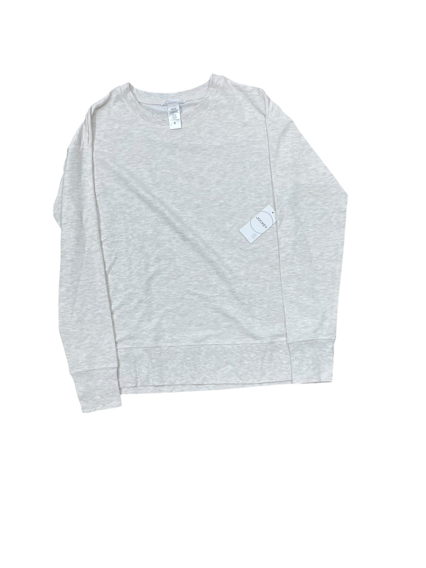 Sweatshirt Crewneck By Jockey In Cream, Size:S