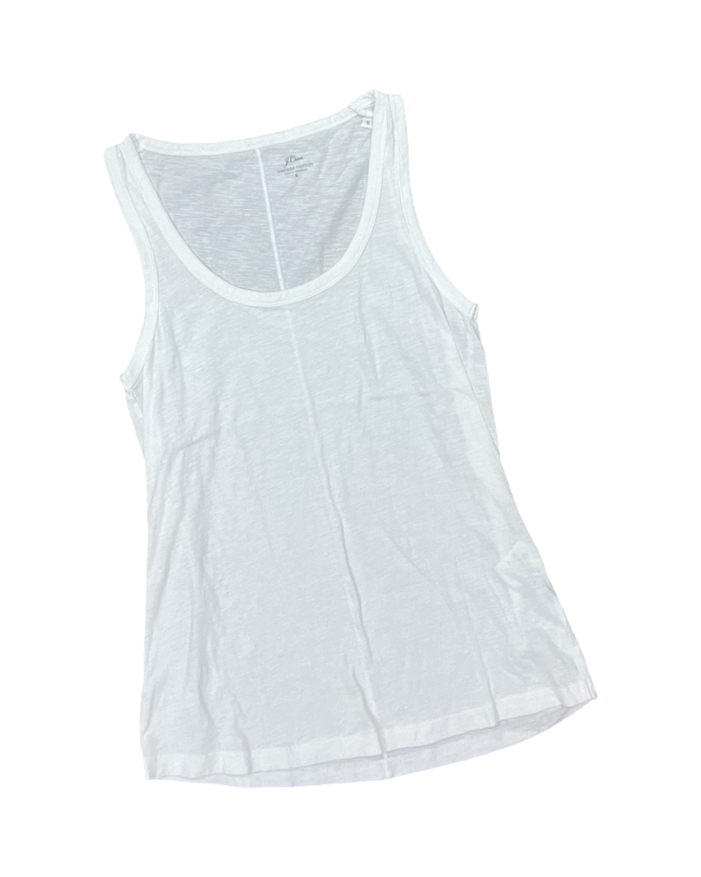 Tank Top By J. Crew In White, Size:S