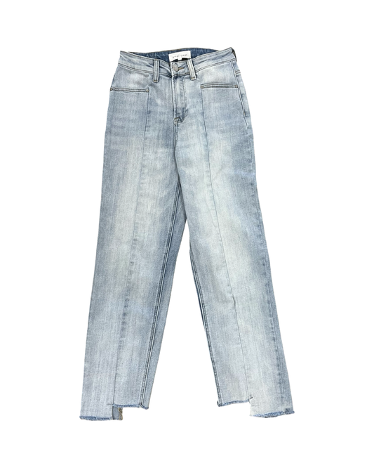 Jeans Straight By Risen In Blue Denim, Size:2