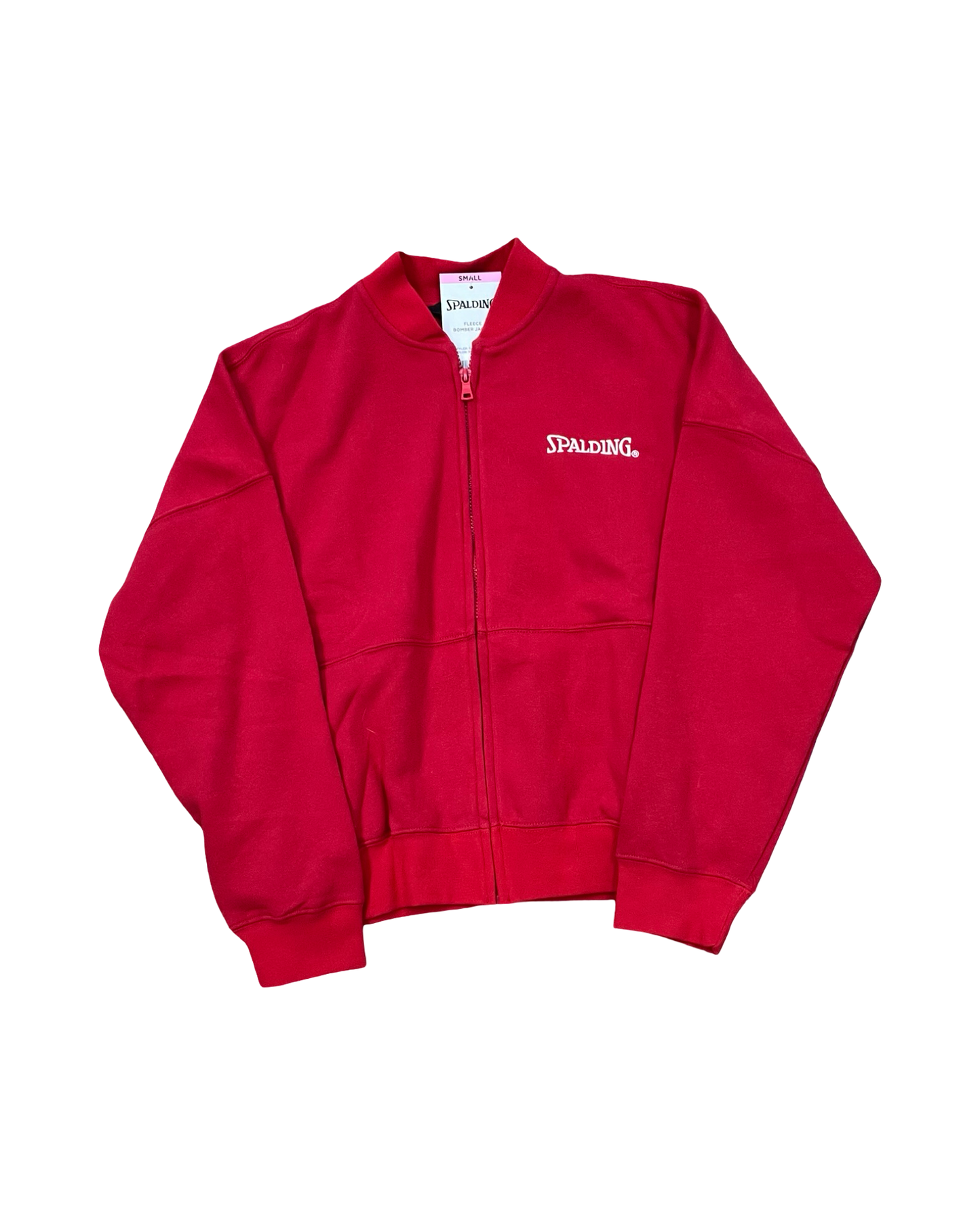 Jacket Fleece By Spalding In Red, Size:S