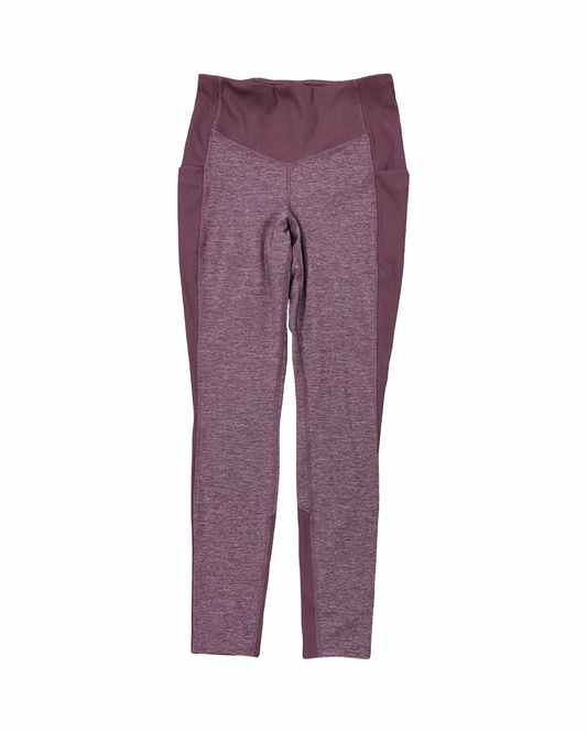 Athletic Leggings By The North Face In Mauve, Size:L
