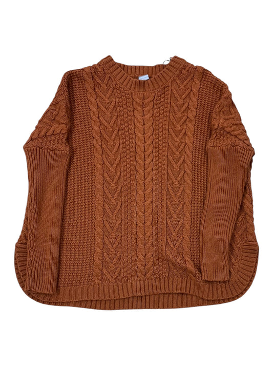 Sweater By Natural Reflections In Orange, Size:S