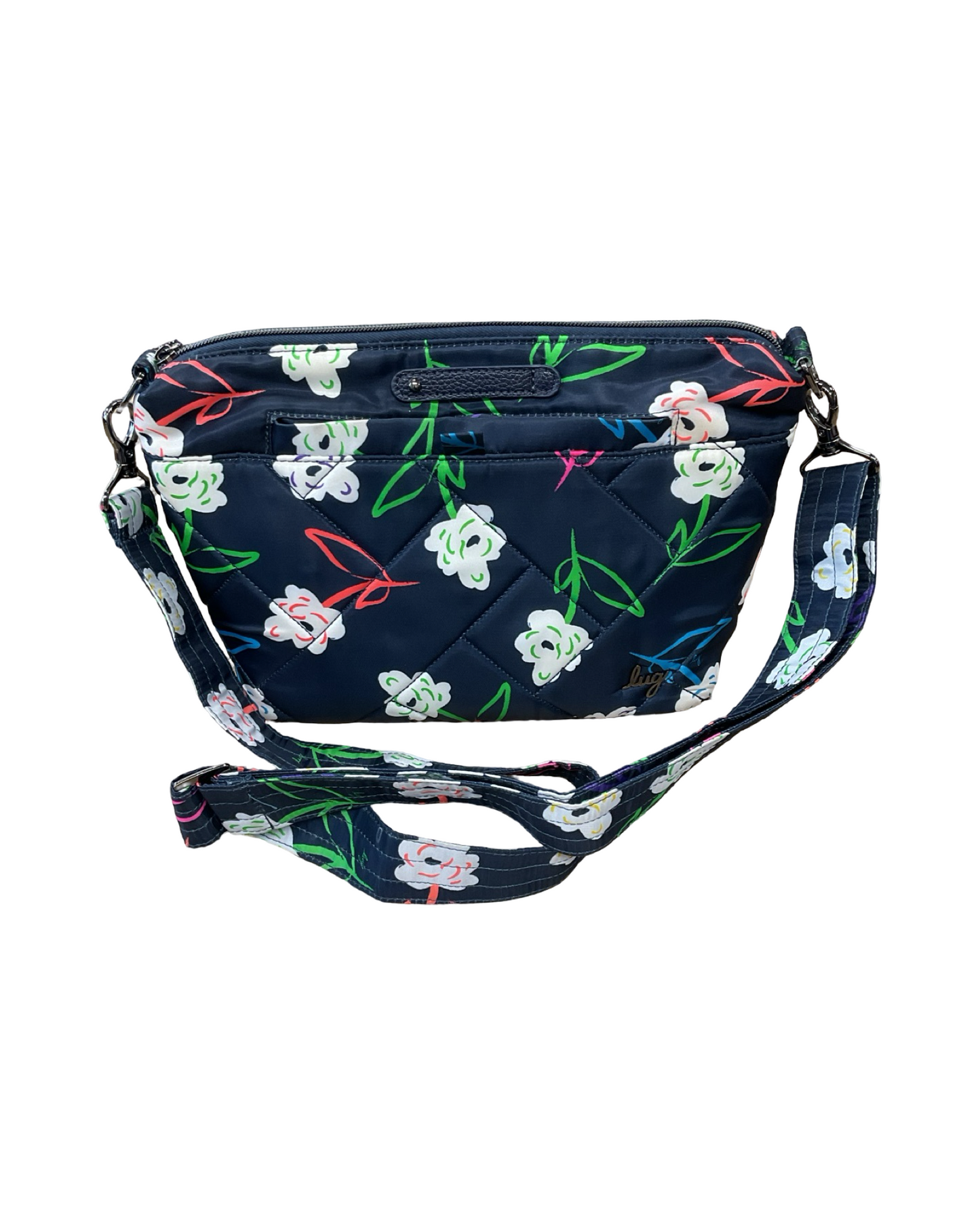 Crossbody By Lug In Black & White, Size:Medium