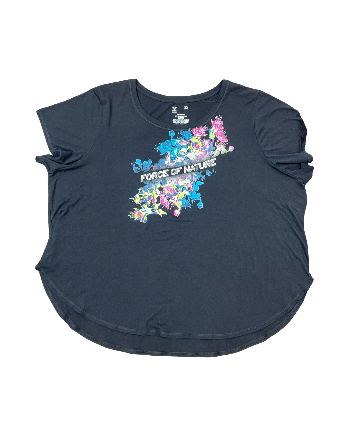 Top Ss By Xersion In Black, Size:3X
